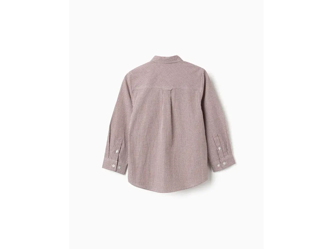 Camisa Zippy Estampado Vichy 3