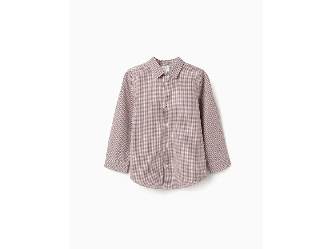 Camisa Zippy Estampado Vichy 1