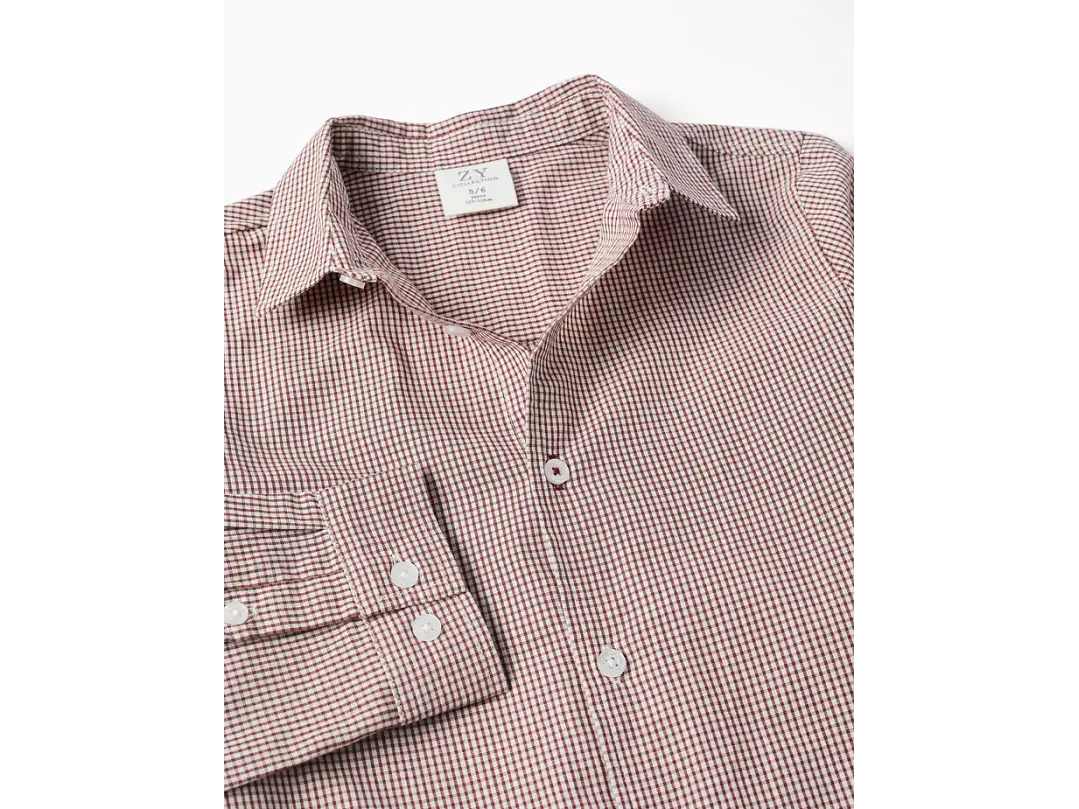 Camisa Zippy Estampado Vichy 2