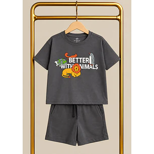 Set Lucas Gris 