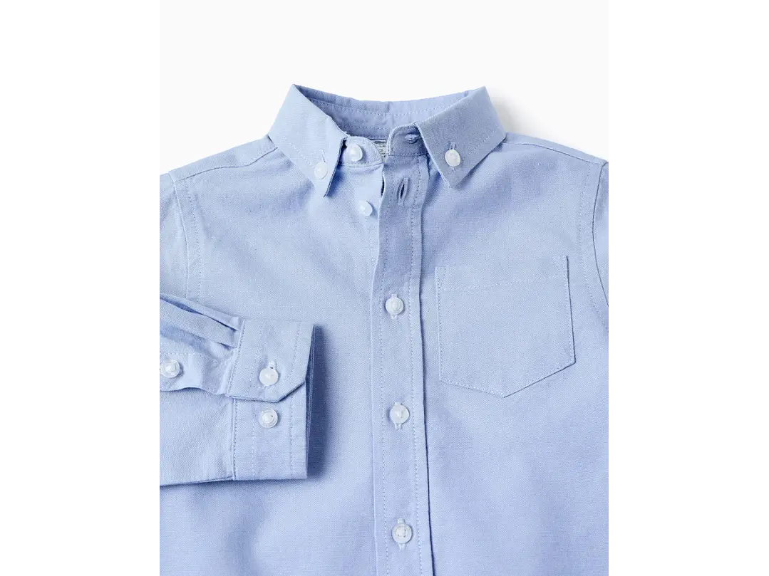 Camisa Zippy  Azul Claro 3
