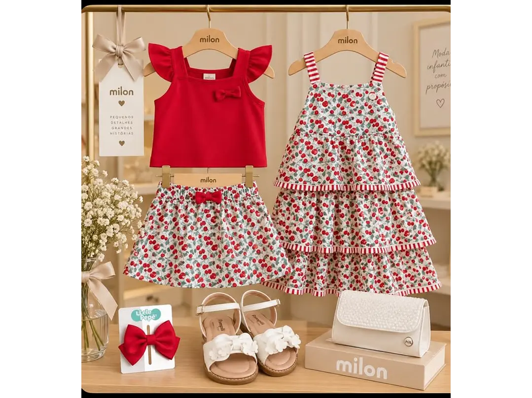 Vestido Milon Cereza  1
