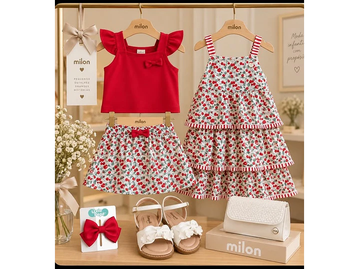 Vestido Milon Cereza  1