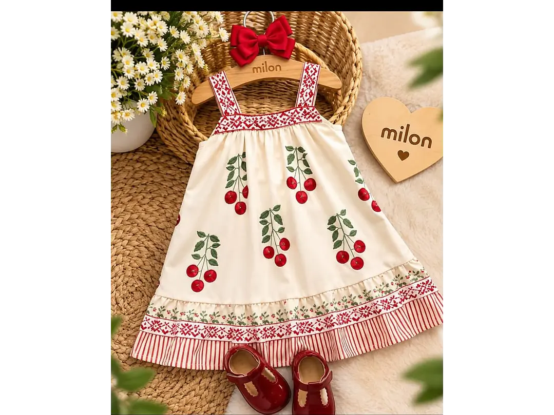 Vestido Rojo Cereza  3