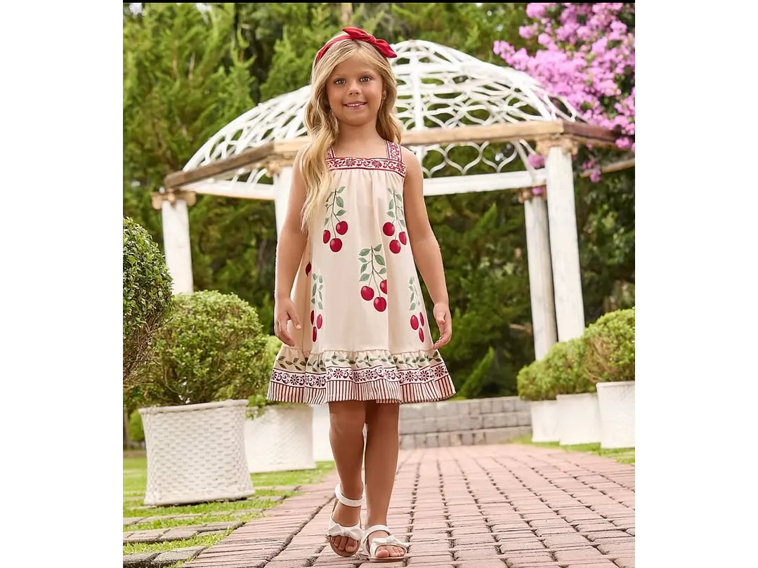 Vestido Rojo Cereza  1