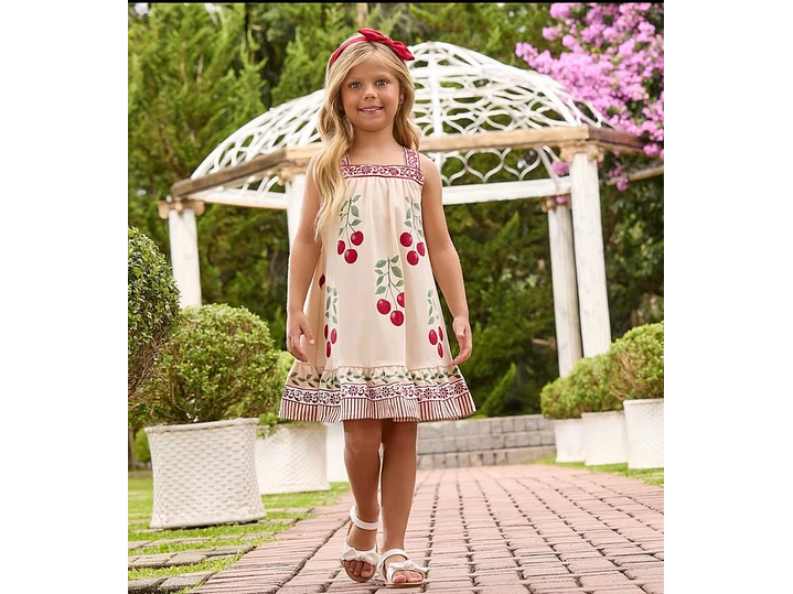 Vestido Rojo Cereza  1