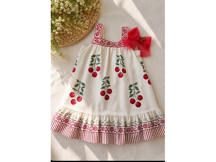 Vestido Rojo Cereza  4