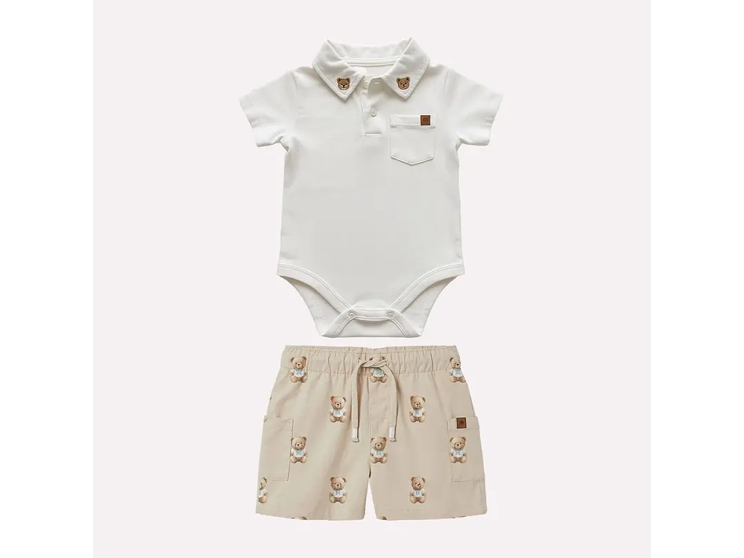 Set Oso Milon Beige  2