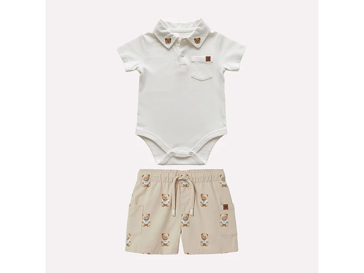 Set Oso Milon Beige  2