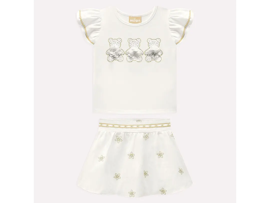 Set Mila Beige-Dorado 2