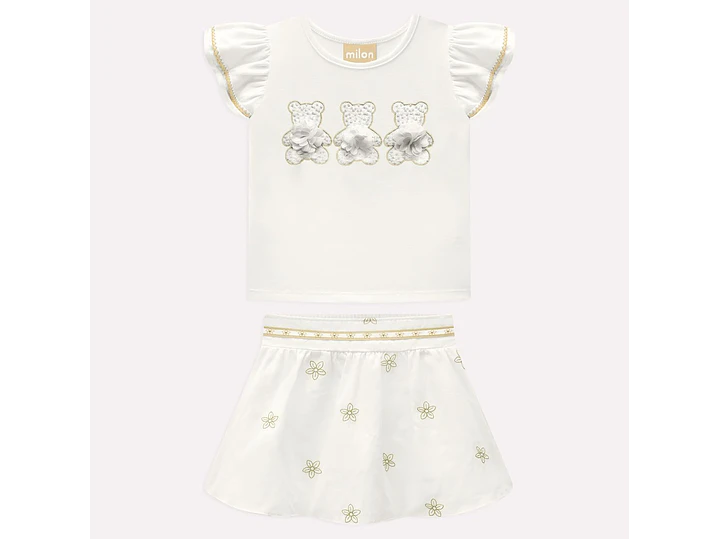Set Mila Beige-Dorado 2