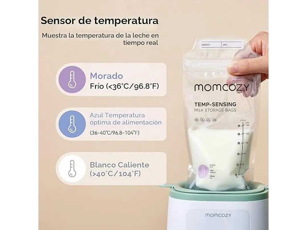 Momcozy Bolsas de Almacenamiento De leche Materna 100 Unidades 2