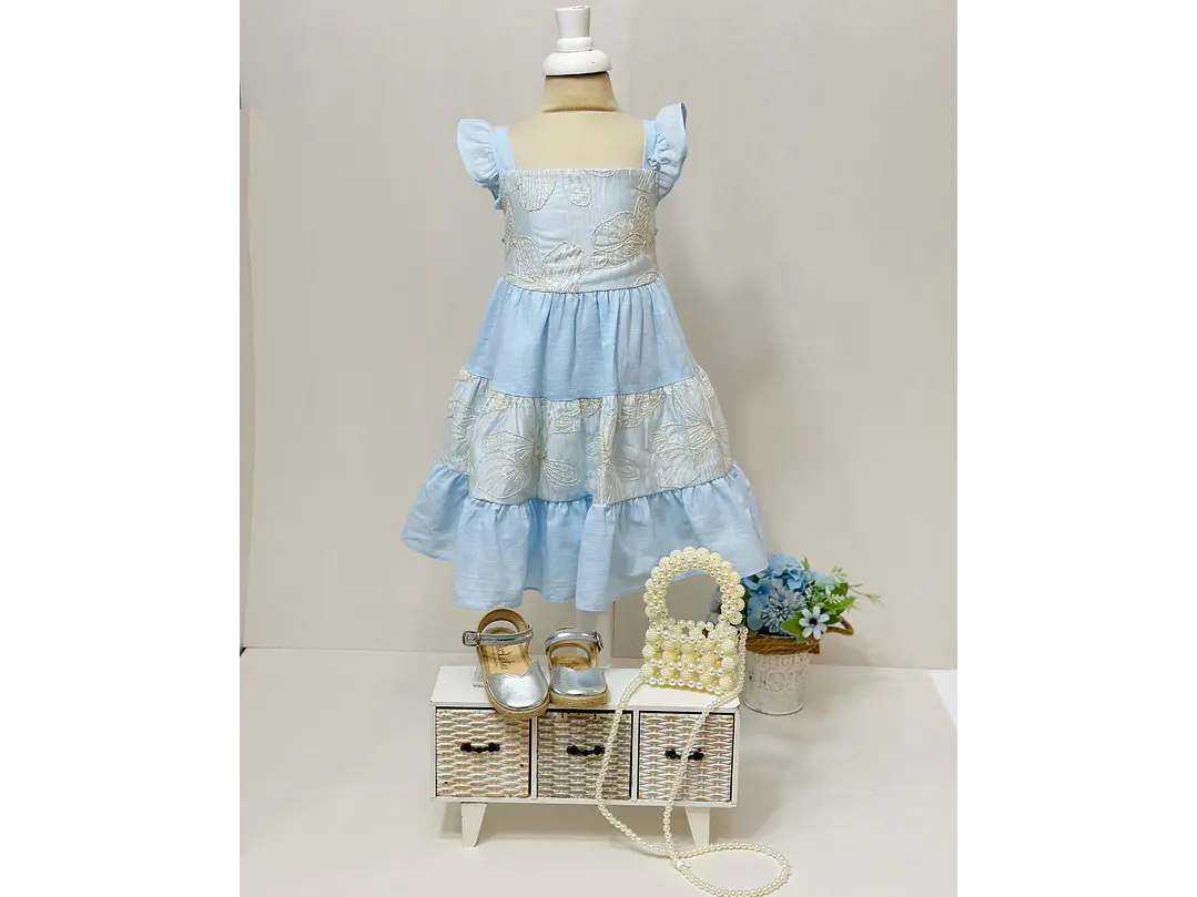 Vestido Grazziani 6300 Azul  1