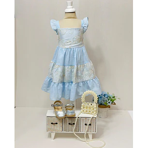 Vestido Grazziani 6300 Azul 