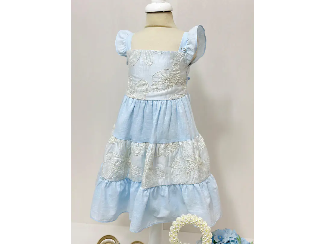 Vestido Grazziani 6300 Azul  2