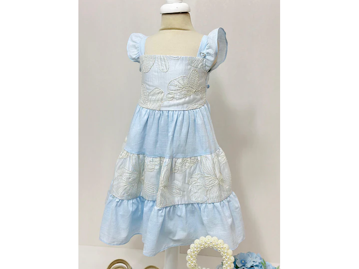 Vestido Grazziani 6300 Azul  2