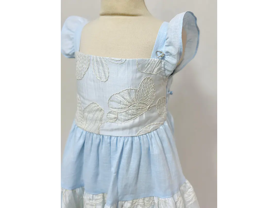 Vestido Grazziani 6300 Azul  3