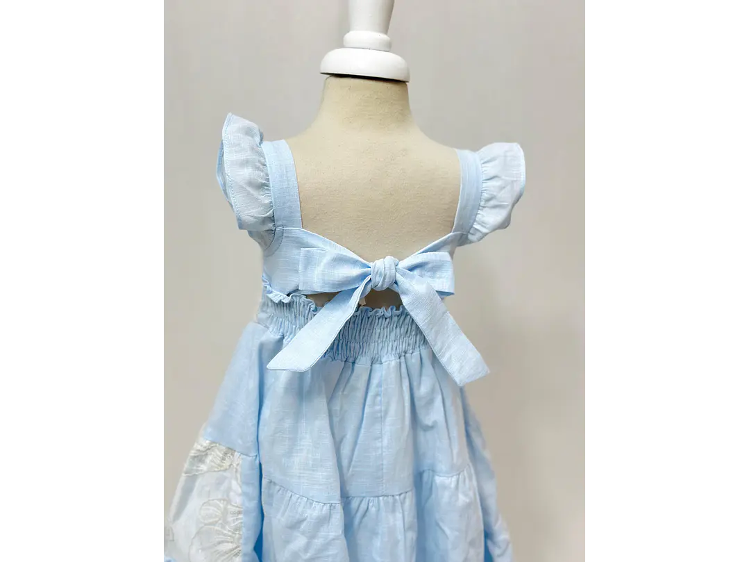 Vestido Grazziani 6300 Azul  4