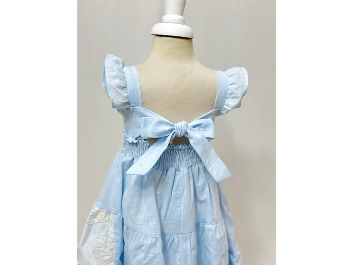 Vestido Grazziani 6300 Azul  4