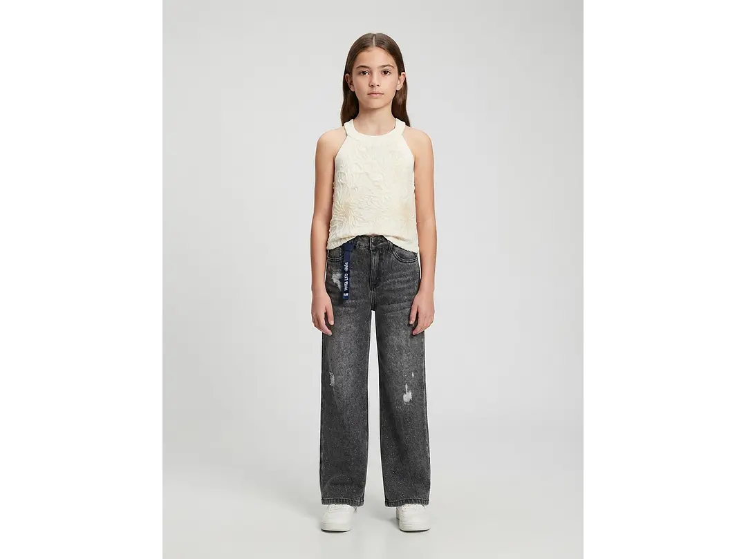 Pantalón  Negro Destellos  1