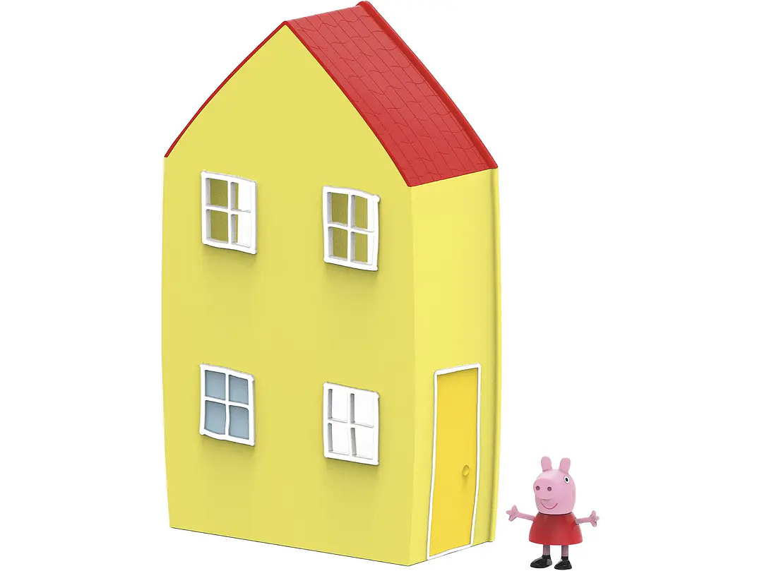  Peppa Pig – Juego de casa familiar de las aventuras de Peppa, incluye figura  2