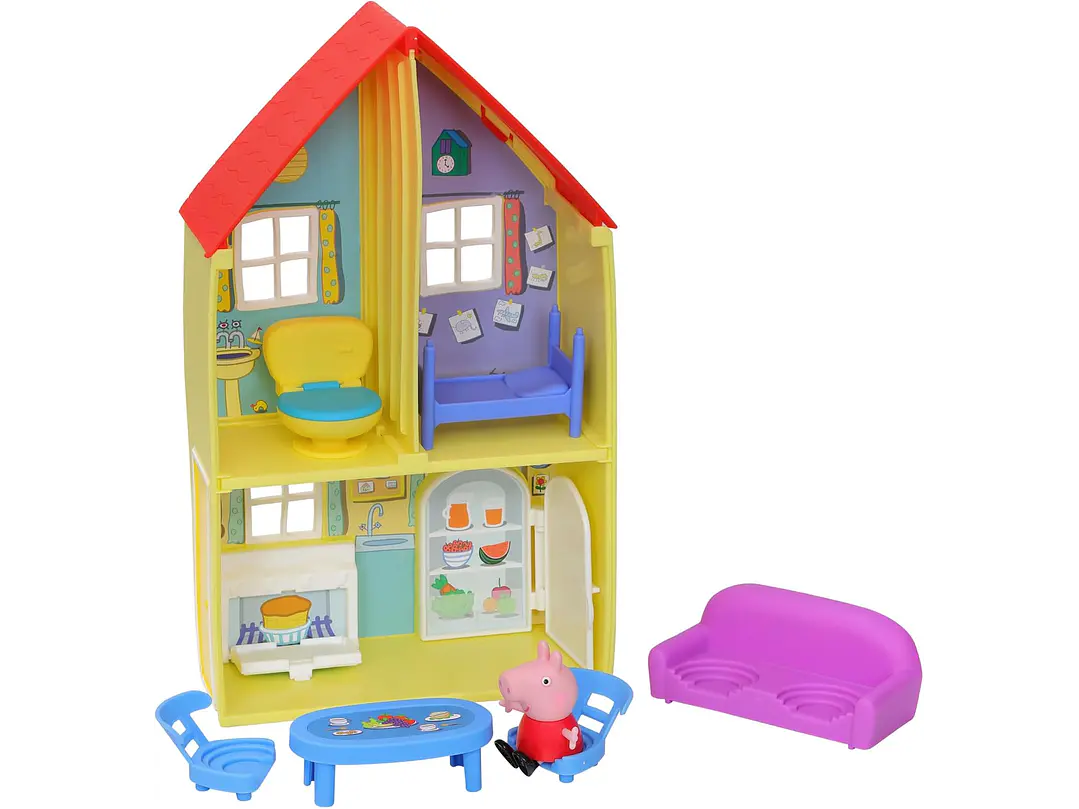  Peppa Pig – Juego de casa familiar de las aventuras de Peppa, incluye figura  1