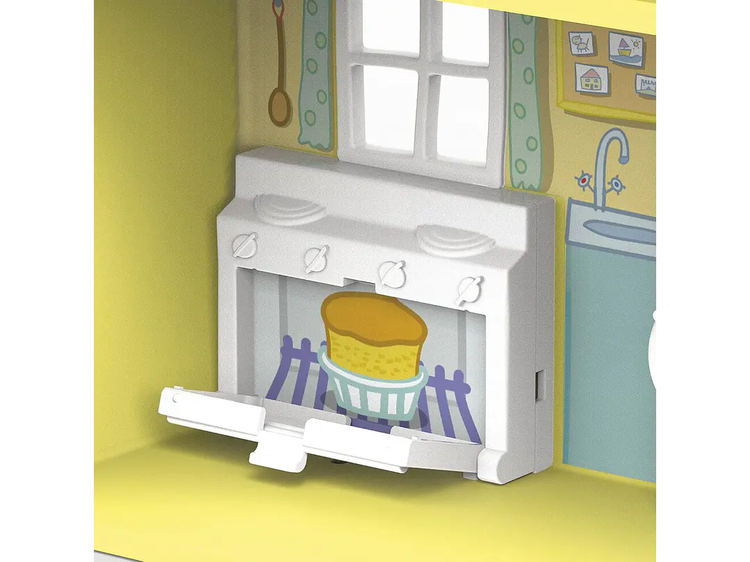  Peppa Pig – Juego de casa familiar de las aventuras de Peppa, incluye figura  4