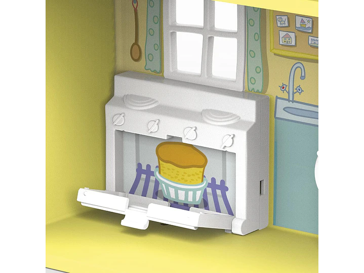  Peppa Pig – Juego de casa familiar de las aventuras de Peppa, incluye figura  4