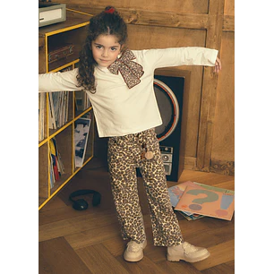 Pantalon Mayoral Castaña
