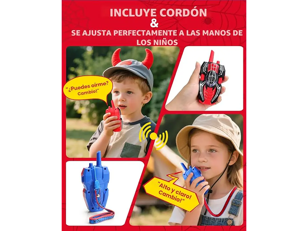 Walkie Talkies Spider Hero  5
