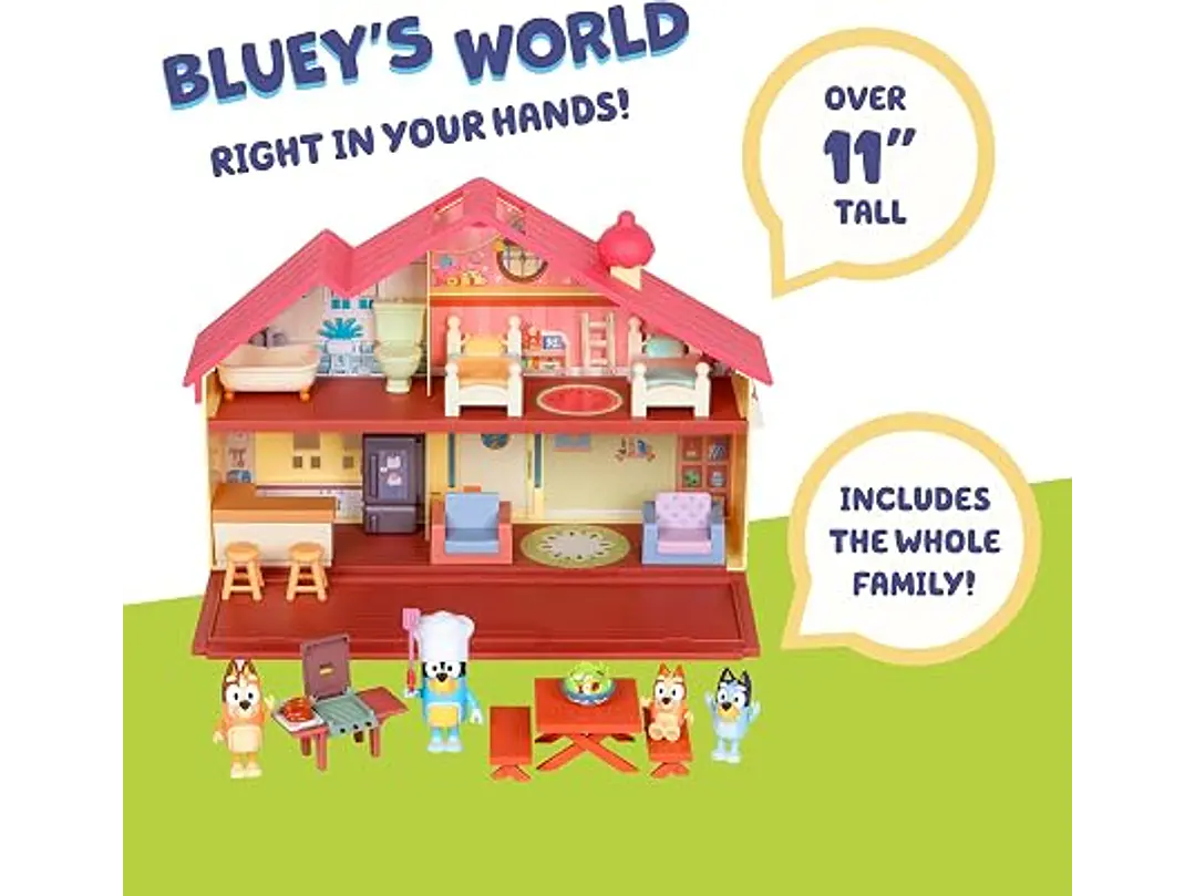 Bluey Toy House Mega Bundle 3