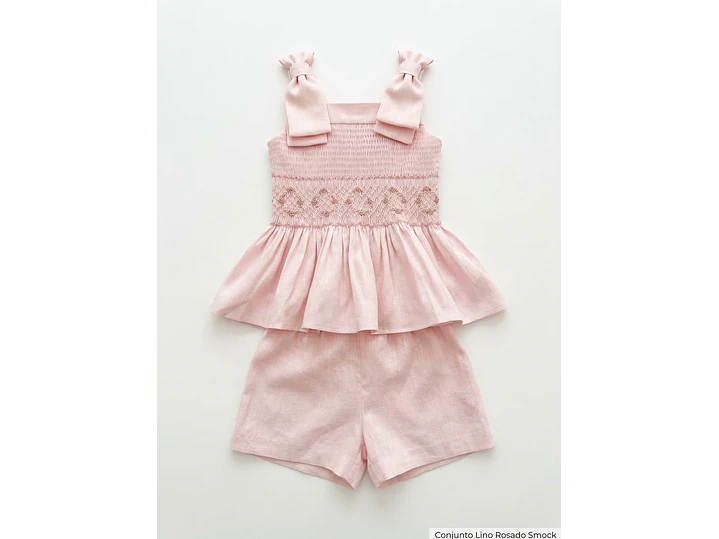 Set Lino Rosa 2