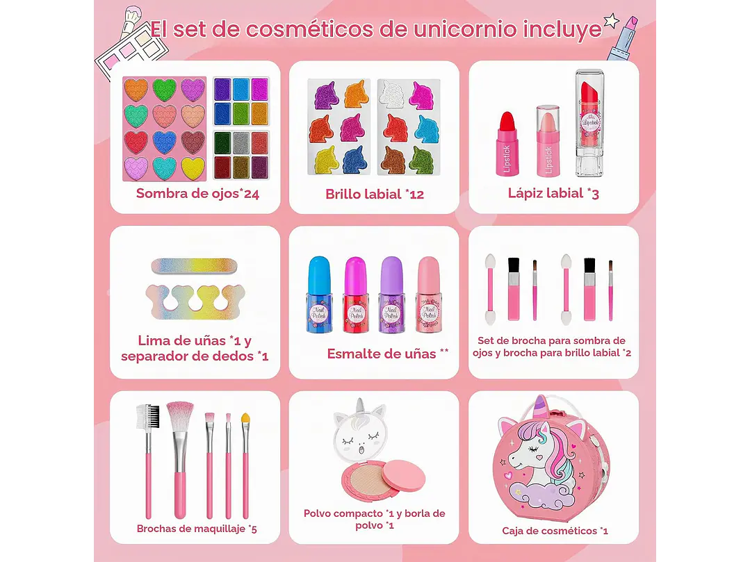  Kit de Maquillaje De 59 Piezas 4