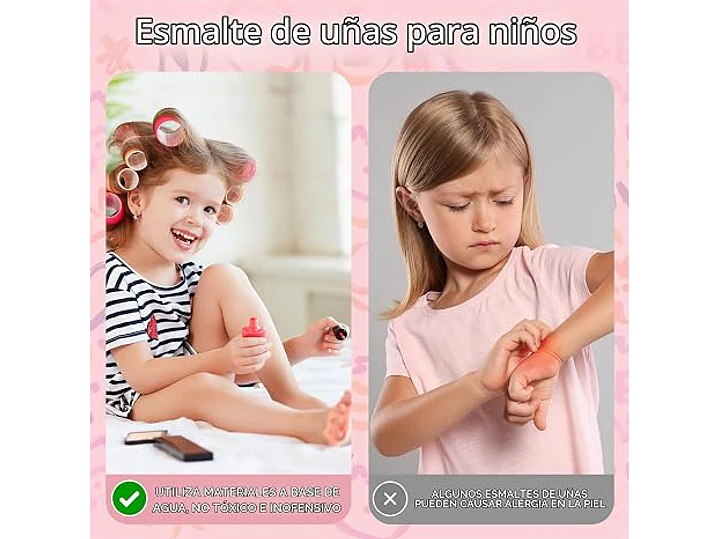 Juego De esmalte uñas Niñas 3