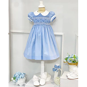 Vestido Farándula Nido Celeste 