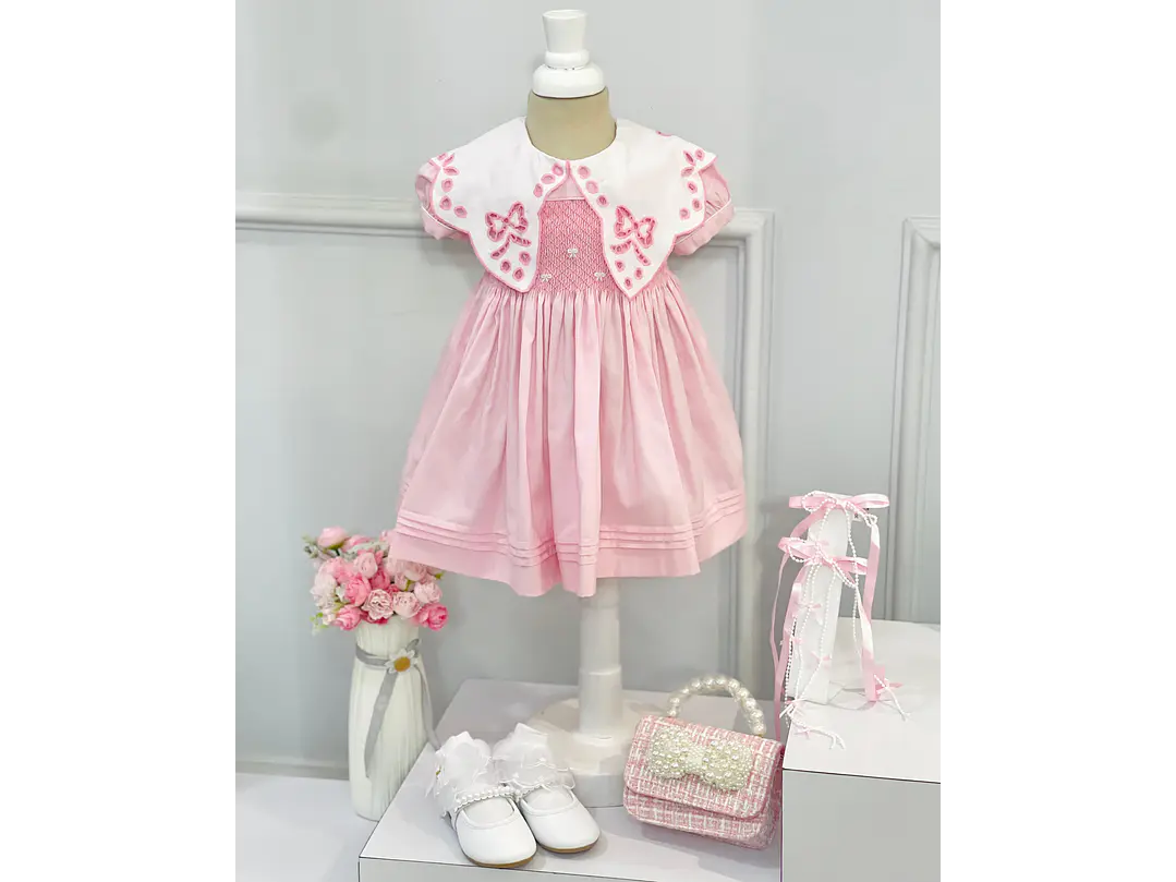 Vestido Farándula Nido Rosa 1