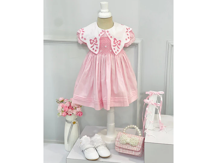 Vestido Farándula Nido Rosa 1