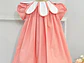 Vestido Farándula Flor Coral - Miniatura 2