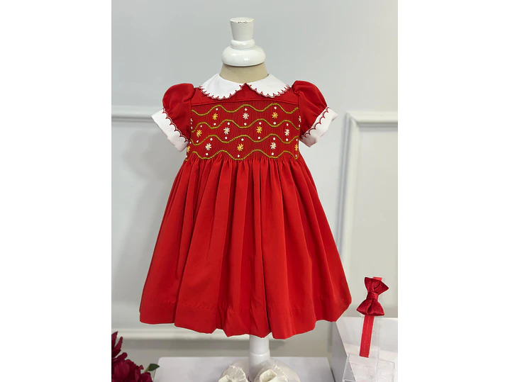 Vestido Farándula Rojo  2
