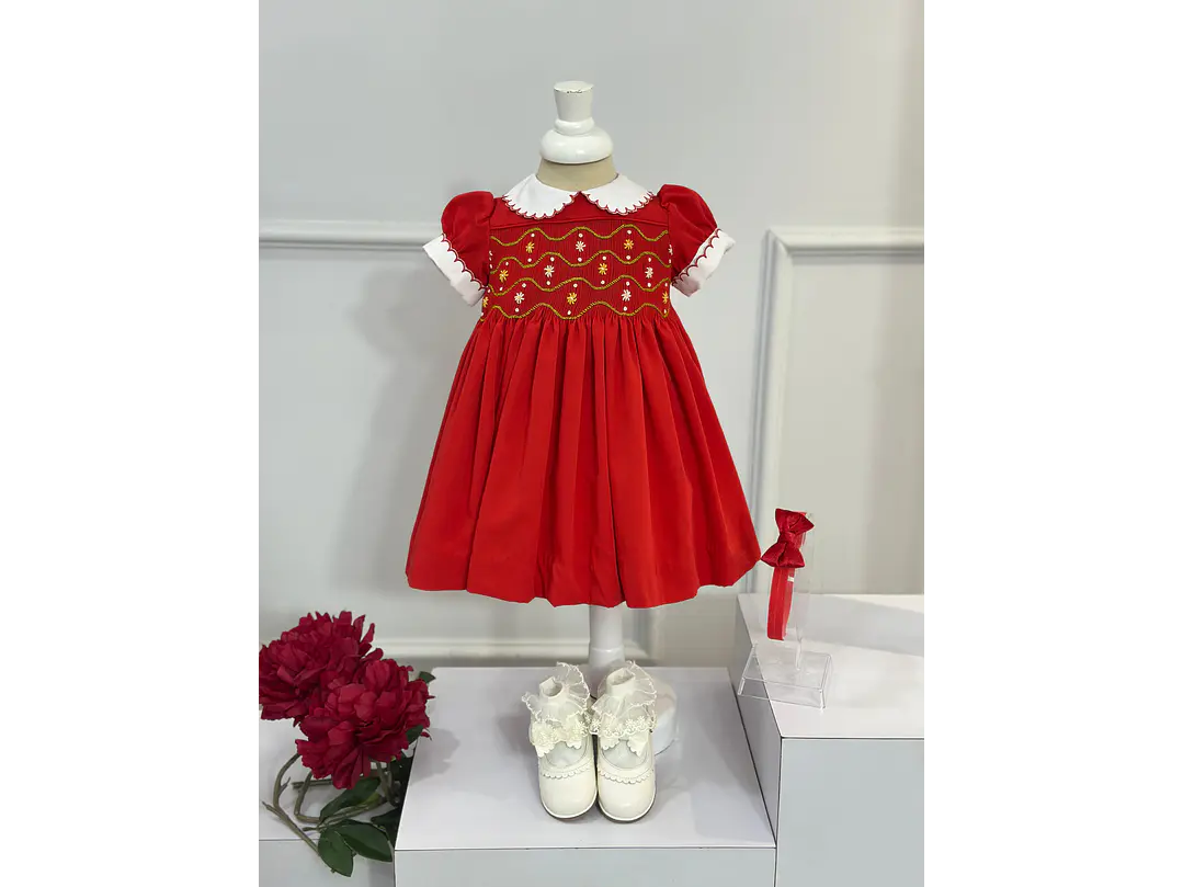 Vestido Farándula Rojo  1
