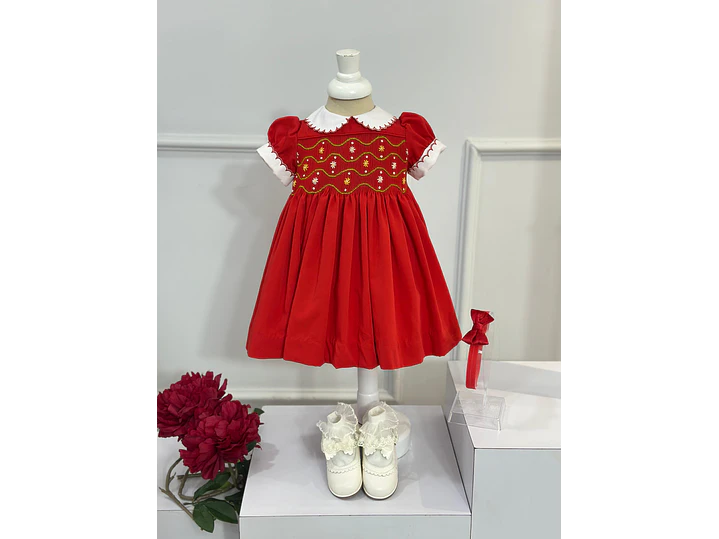 Vestido Farándula Rojo  1