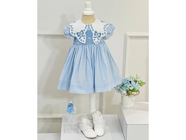 Vestido Farándula Nido Azul  1