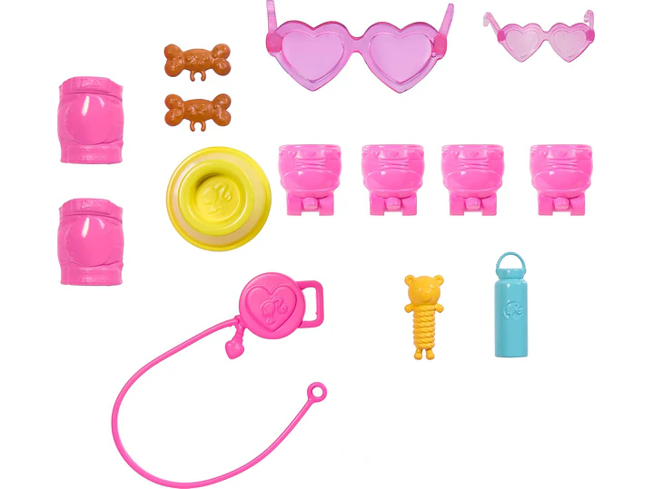  Barbie Mascotas Patinar 2