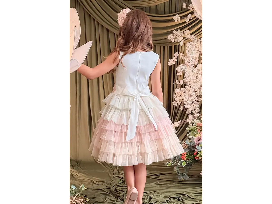 Vestido Apasionada Beige  2