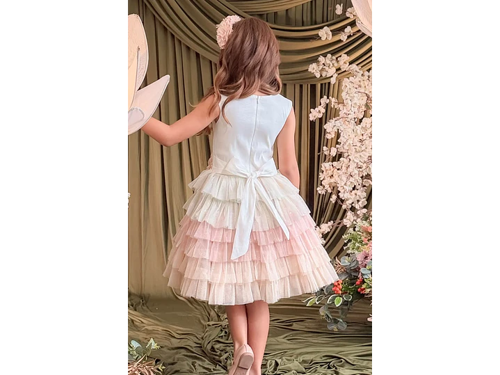 Vestido Apasionada Beige  2