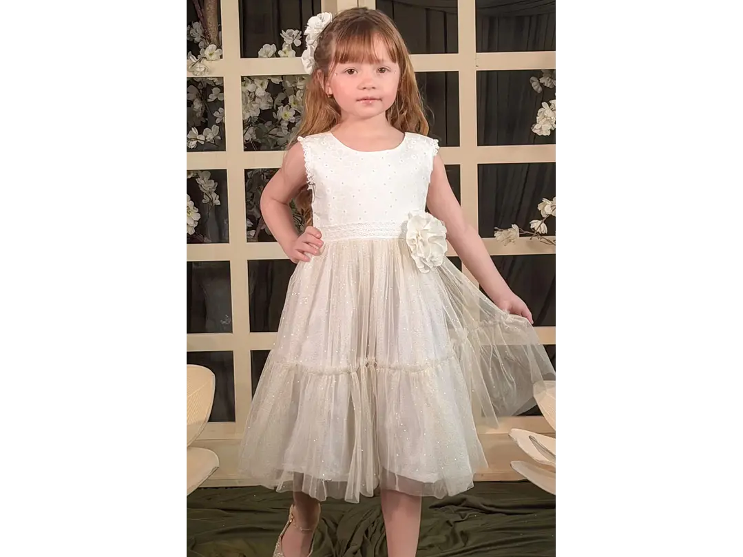 Vestido Fortaleza Beige  1
