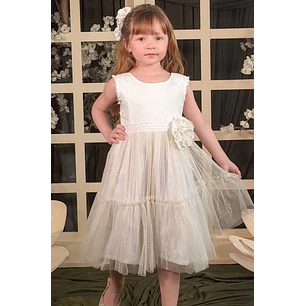 Vestido Fortaleza Beige 