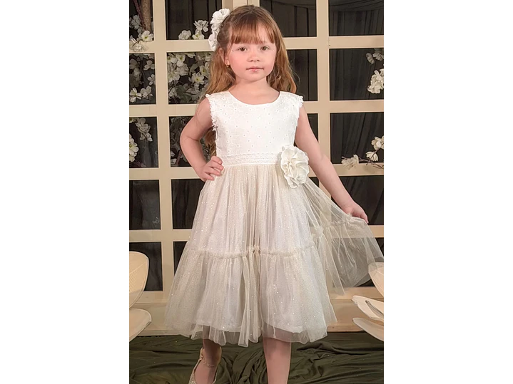 Vestido Fortaleza Beige  1