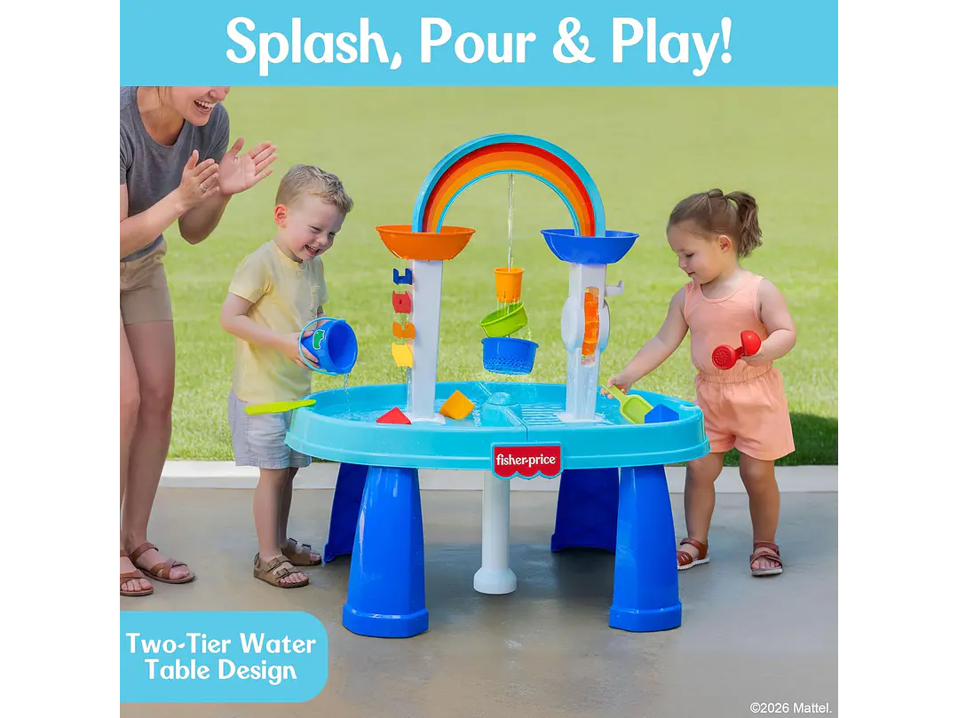 Fisher-Price™ Mesa de agua para verter y jugar 2