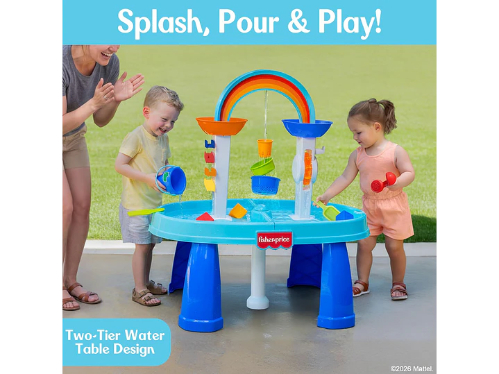Fisher-Price™ Mesa de agua para verter y jugar 2